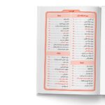 فهرست کتاب مناجات الصالحین همراه با سوره انعام کد ۶۰۰۴-۲۸