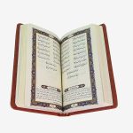 پالتویی 2جلدی قرآن و حافظ ترمو پلاک دار